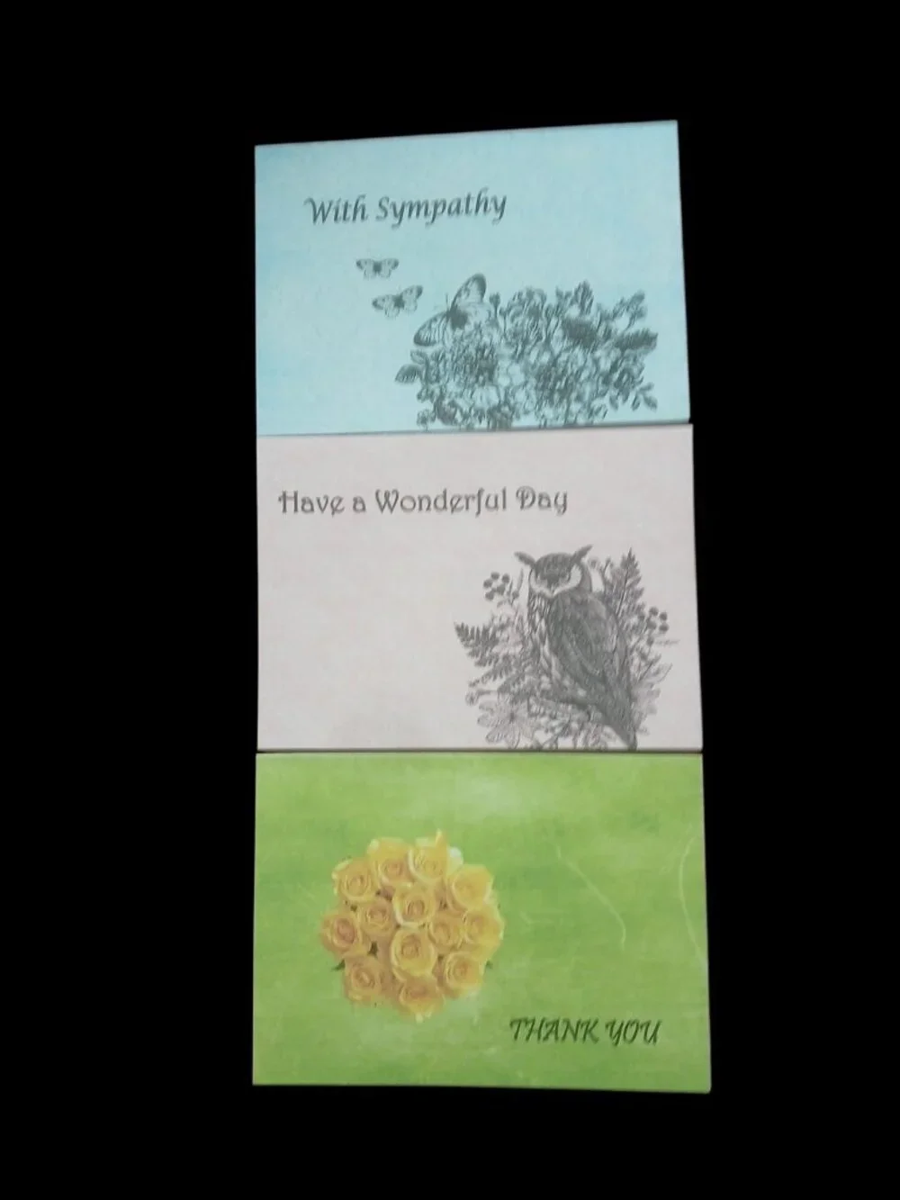15 Assorted Stationary Greeting Cards